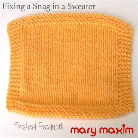 Fixing Snags Tutorial 的图像结果