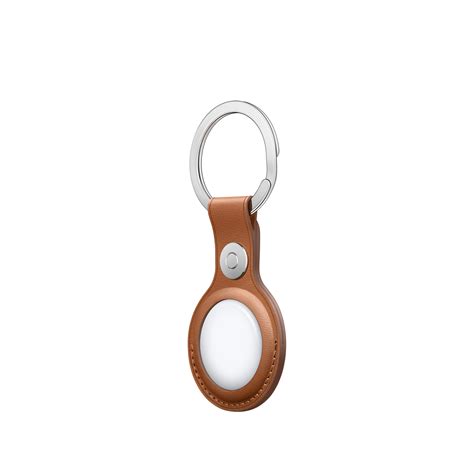 AirTag Leather Key Ring - Saddle Brown – Inspireonline