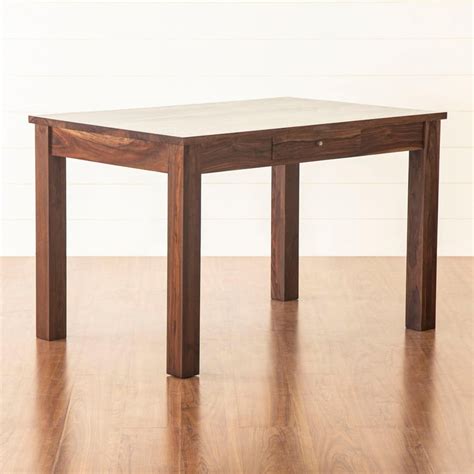 Buy Veda 4-Seater Dining Table Set with 4 Chairs - Brown from Home ...