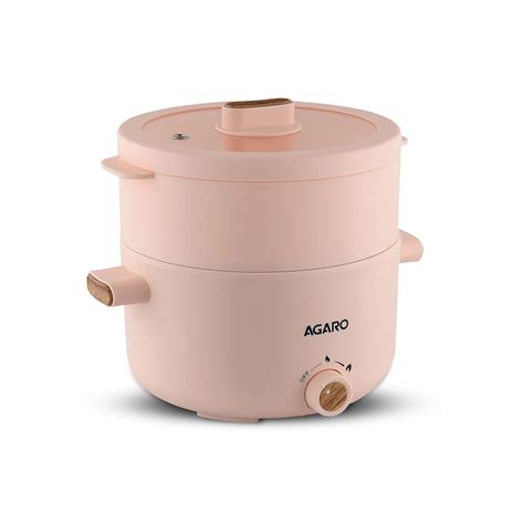 Buy AGARO Primo Multi Function Pot 2L, Double Layered Body, Ceramic ...