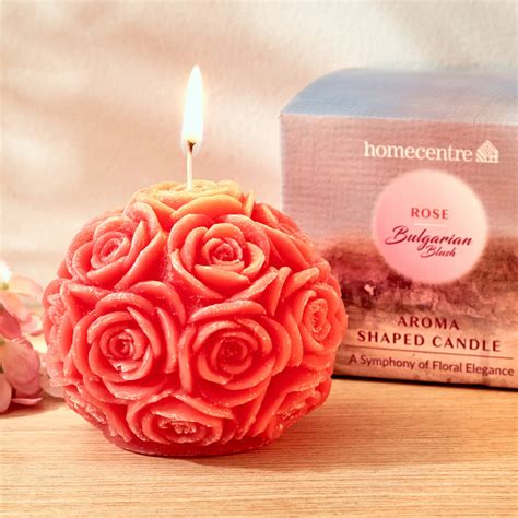 Buy Redolence Bulgarian Blush Rose Scented Candle from Home Centre at ...
