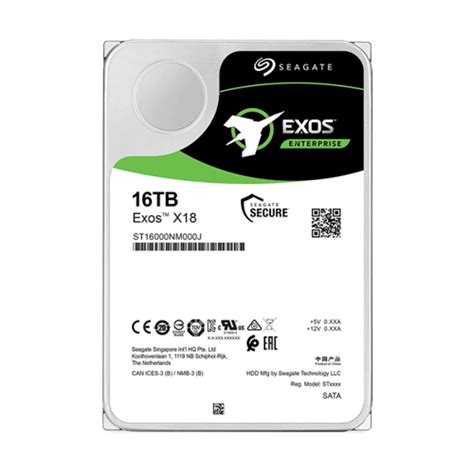 Seagate Exos X18 16TB Enterprise | Hard Drive | Mdcomputers.in