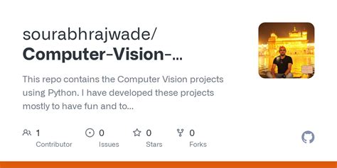 Image result for Python Computer Vision Projects