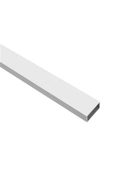 Perfil de Aluminio Blanco - Tubo rectangular - x4 unds - 1'50m | 70 x ...