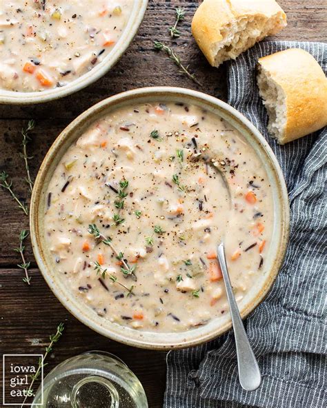 Creamy Hen Wild Rice Soup - For Your Healh Today