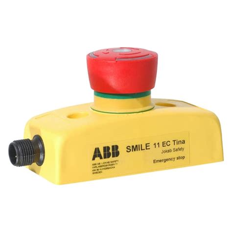 Buy ABB Smile 11 EC Tina Emergency Stop Button 2TLA030050R0900 Online ...