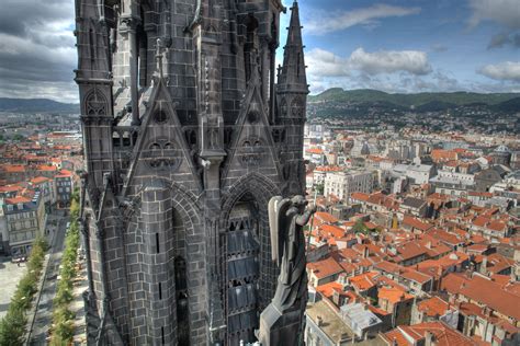 Cathédrale, Assomption, Clermont ferrand france