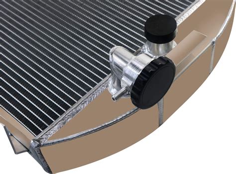 Buy CoolingSnow 4 Row Core Radiator for Ford Model A &Grill-Shells 1928 ...