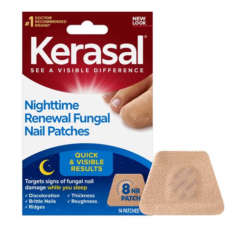 Kerasal Fungal Nail Renewal Nighttime Pads, Antifungal Treatment for ...