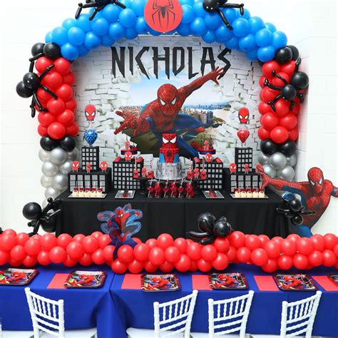 Decoration Birthday Spiderman at Steve Stults blog