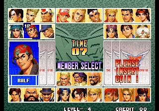 [mdk] The King of Fighters '96 (NGM-214) download for mame 0.286