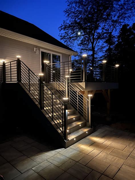 Just had lights installed on my deck. Why are the riser lights ...