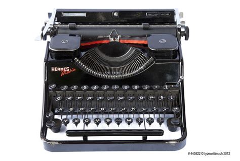 Hermes Media + Media 3 typewriter