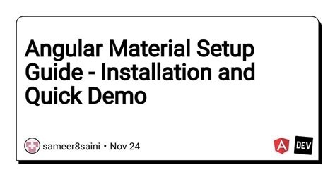 Image result for Angular Material Guide