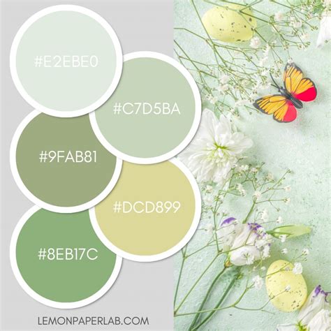 12 Easter Color Palette Ideas - Lemon Paper Lab