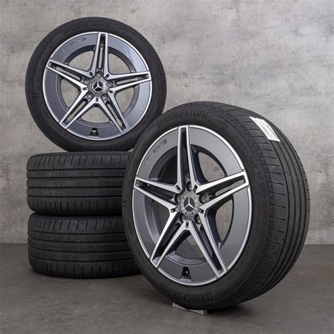 Mercedes 18 inch rims C-Class W206 S206 C300e C400e summer tires wheels