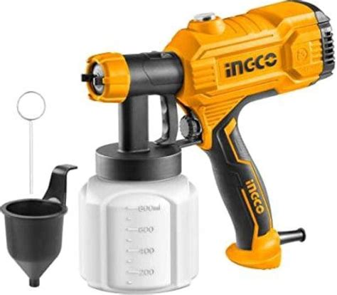 INGCO SPG3508 SPG35028 HVLP Sprayer (Orange Black) : Amazon.in: Home ...