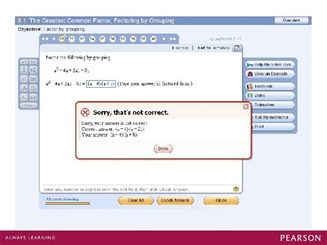 Image result for My Math Lab Tutorial