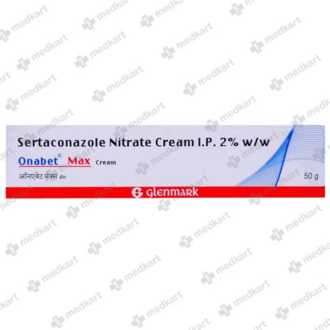 ONABET MAX CREAM 50 GM : View Price, Combination and Alternatives | Medkart