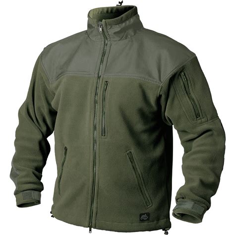 Helikon Classic Army Warm Combat Mens Fleece Tactical Polar Jacket ...