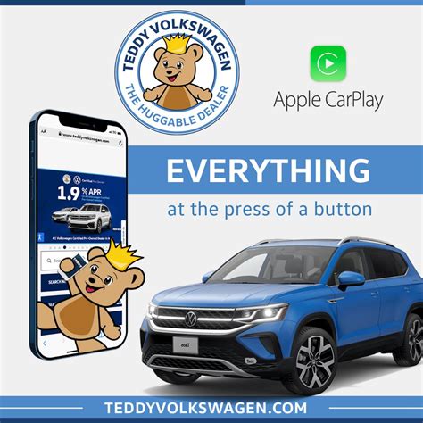 Teddy Volkswagen on LinkedIn: With Apple CarPlay™, you can control selected apps from your 📲iPhone…