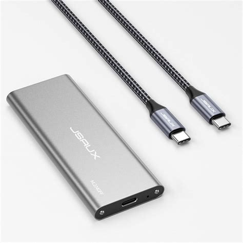 Aluminum M.2 NVME SSD Enclosure Case, JSAUX USB 3.1 India | Ubuy