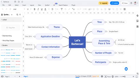 Time Chart Edraw 的图像结果
