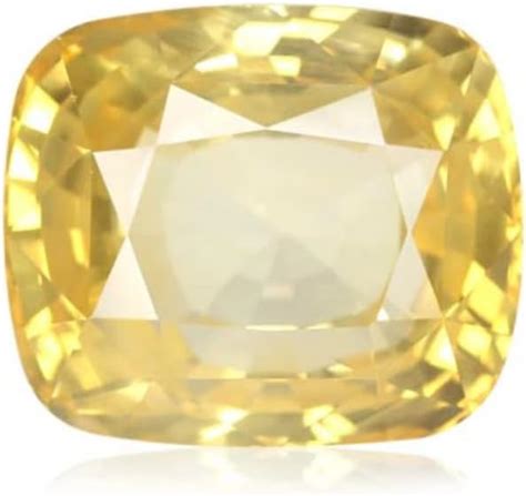 Astro Cart Yellow Sapphire Stone 9 Carat Srlankan Pukhraj 9.90 Ratti ...