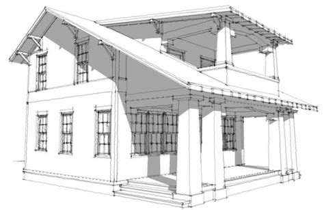 SketchUp Hand Drawn Style 的图像结果