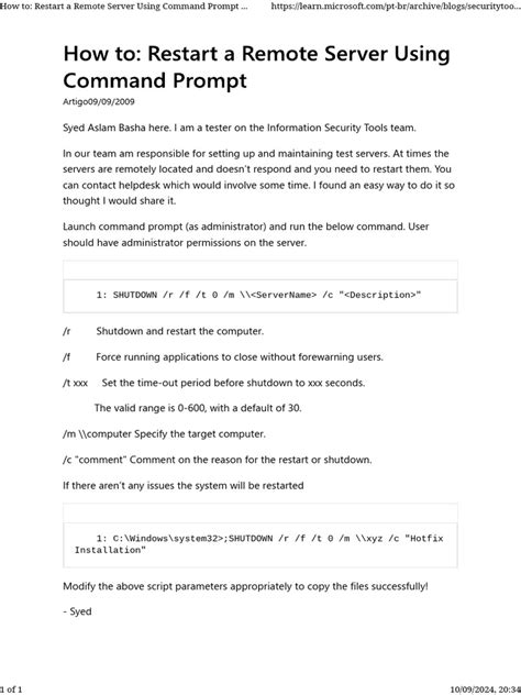 Image result for Restart Remote Computer Command-Prompt