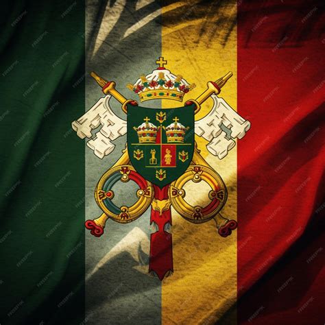 Premium Photo | Flag of Papal States high quality 4k u