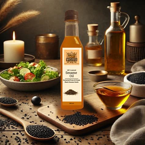Cold-Pressed Black Sesame Oil: A Nutritional Powerhouse with Unique Us ...