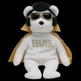 Buy TY Beanie Baby - TEDDY BEAR the Elvis Bear (Walgreen's Exclusive ...