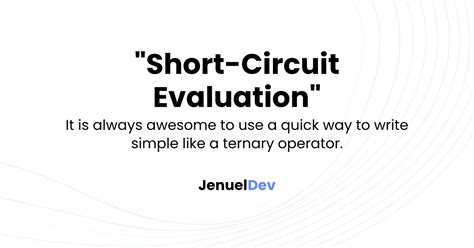 Image result for Example of Short Circuit Evaluation in Python