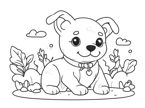 Page 68 | Cartoon dog coloring pages Images - Free Download on Freepik