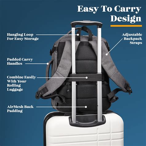 Buy Svalbard Under Seat Stowaway Cabin Bag 40x30x20cm Suitable for Wizz ...