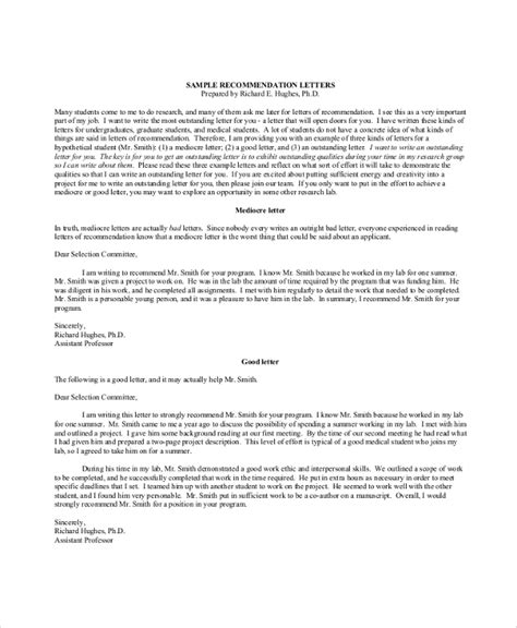 Image result for Example Good Recommendation Letter Sample