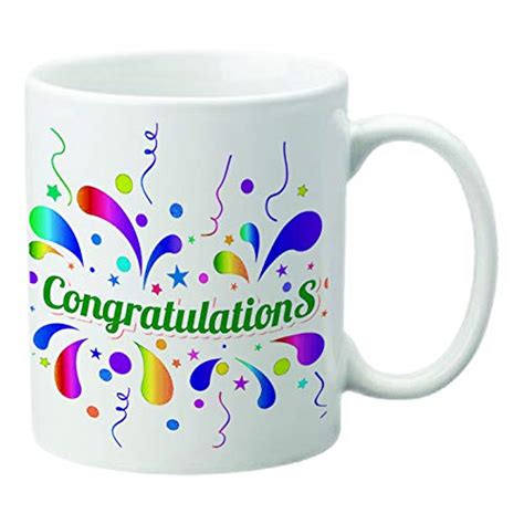 Buy ePrintMonk Graphic Printed Coffee Mug | Congratulations| Funny ...