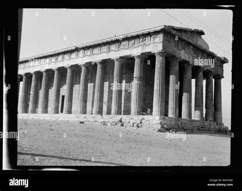 Athens. Temple of Theseus Stock Photo - Alamy