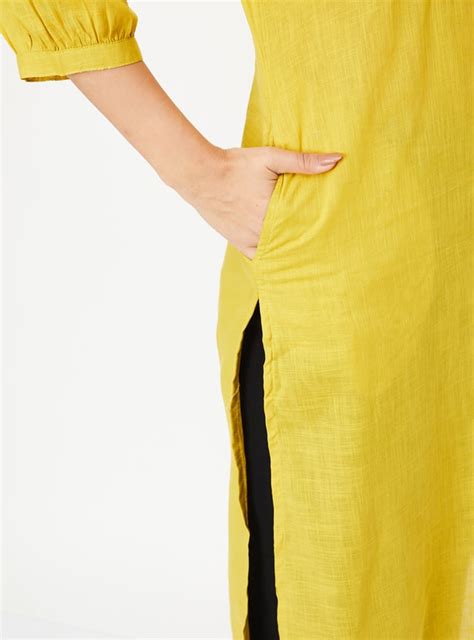 Buy Women Schiffli Embroidered Straight Kurta Online at just Rs. 599.0 ...