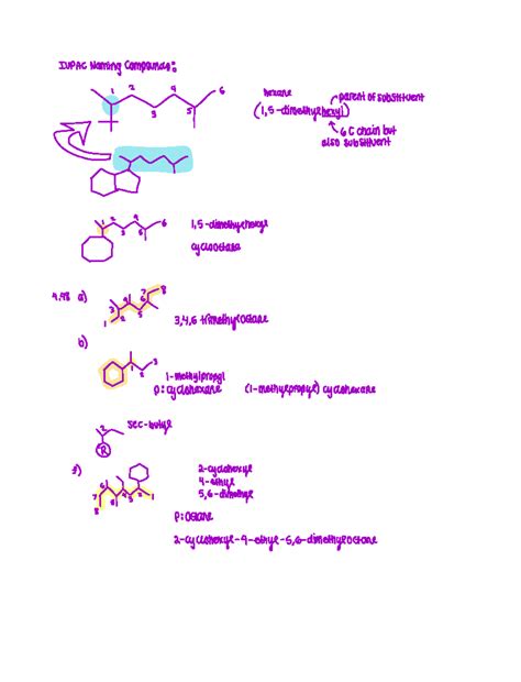 Review Session 1 - IUPAC and ARIO naming and reactions - NSCI 3021 ...