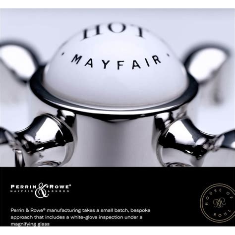 Rohl Holborn 1.2 GPM Wall Mount Lavatory Faucet in Unlacquered Brass ...