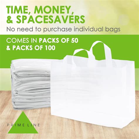 Prime Line Packaging Large Plastic Bags with Handles India | Ubuy