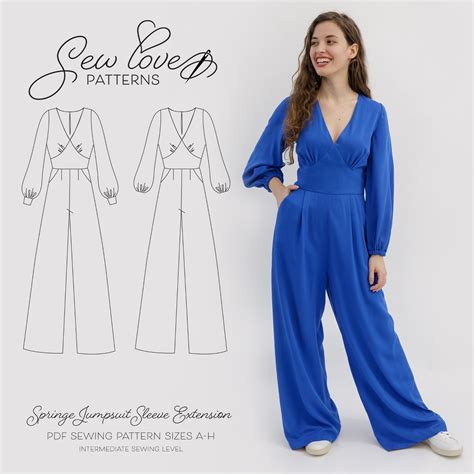 iThinksew - Patterns and More - Springe Jumpsuit Sleeve Extension Pdf ...