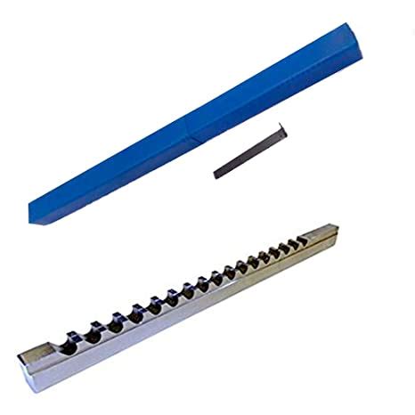 BMGIANT 3/16 B Push-Type HSS Keyway Broach Inch Size with Shim ...