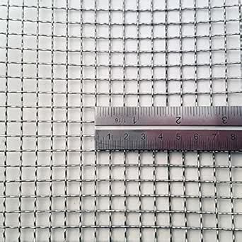 Woven Wire Mesh, 3 mesh (Stainless Steel 304L) – 7.3mm Aperture – by ...