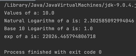 Java Math 的图像结果