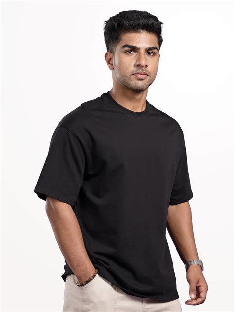 French Terry Oversized T-Shirt Modern Streetwear Fit - Off White