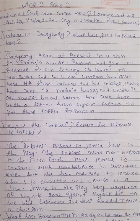 Gratiano: But who comes here? Lorenzo and his infidel? What, and my old ...