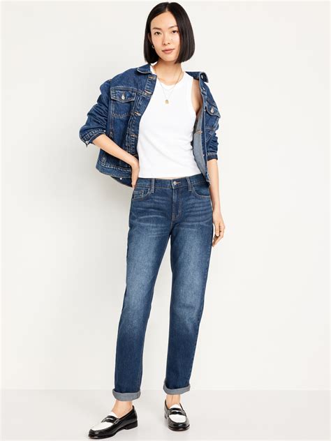 Loose Fit Boyfriend Jeans for Women | Old Navy
